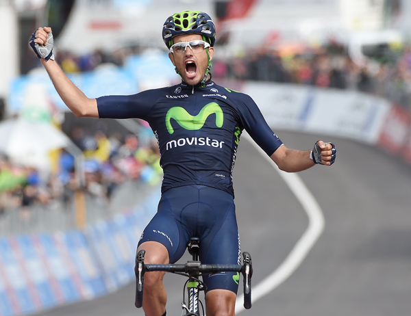 BeÃ±at Intxausti vince l'8a tappa del Giro d'Italia Fiuggi-Campitello Matese di 186 km - Domenico Pozzovivo torna al Giro